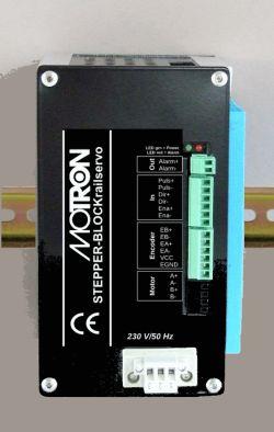 STEPPER-BLOCKrailservo für closed-loop-stepper STEPPER-BLOCK auf Hutschiene